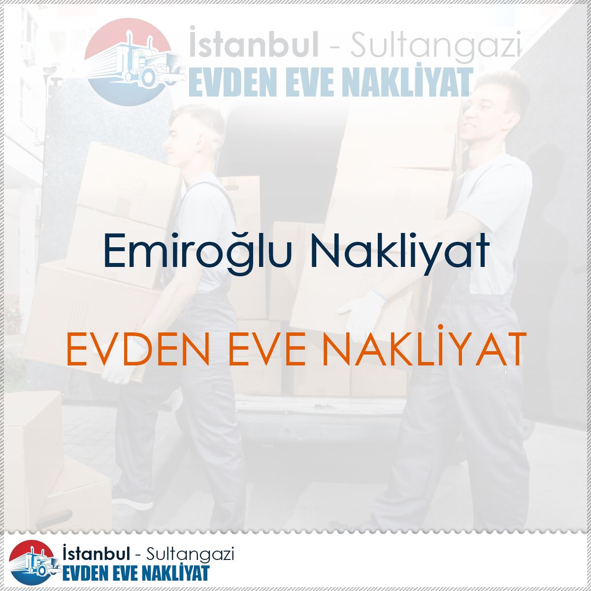 Emiroğlu Nakliyat : Kapak Görseli