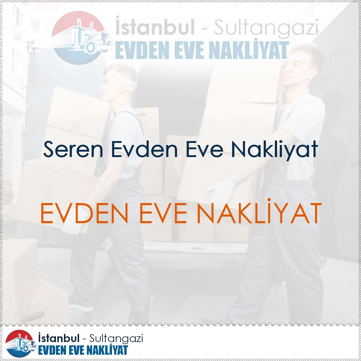 Seren Evden Eve Nakliyat : Kapak Görseli